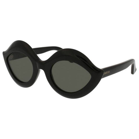Gucci GG0085S 002 Black (Lip) Sunglasses - Picture 8 of 8